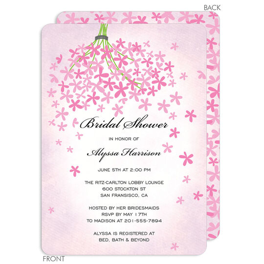 Floral Invitations